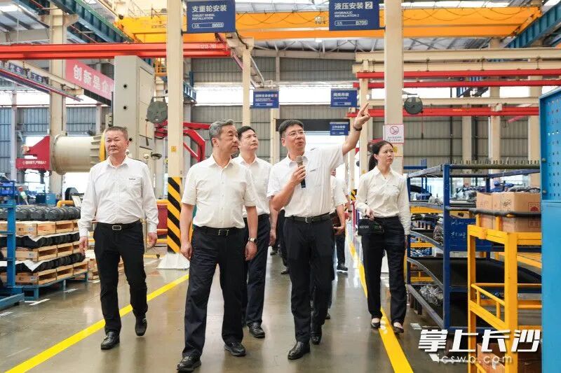 湖南省副省长、长沙市委书记陈竞调研CA88智能